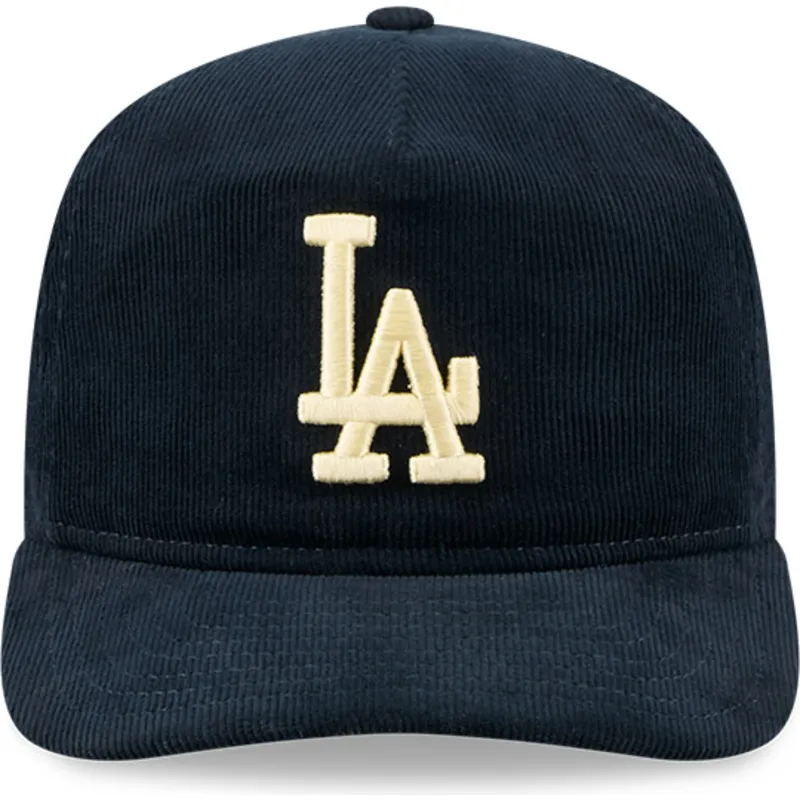marinbla-bojd-keps-snapback-golfer-nostalgic-los-angeles-dodgers-mlb-fran-new-era