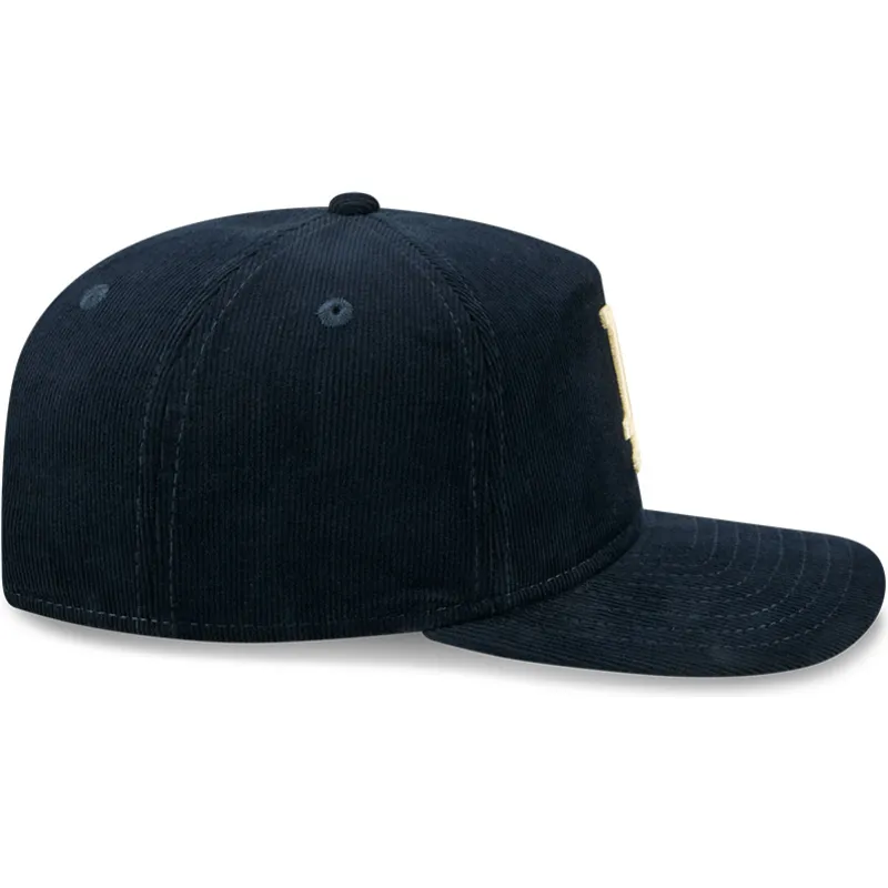 marinbla-bojd-keps-snapback-golfer-nostalgic-los-angeles-dodgers-mlb-fran-new-era