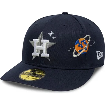 Mörkblå kurvkeps 59FIFTY Planet Icon av Houston Astros MLB från New Era