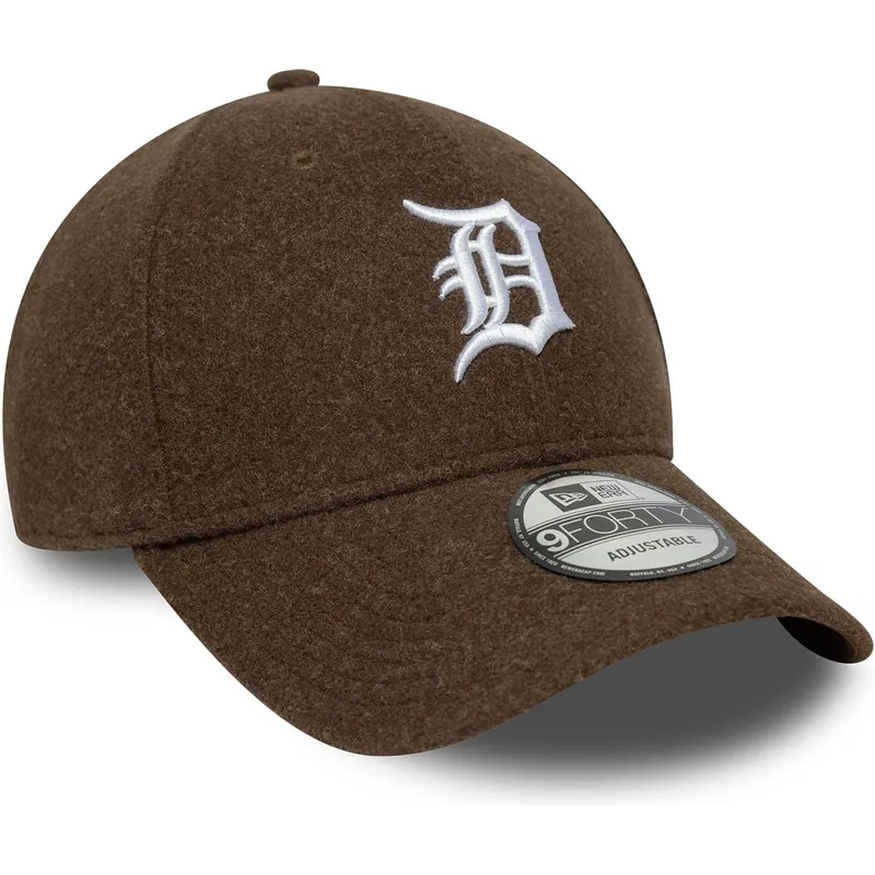 brun-kurvad-keps-snapback-9forty-melton-wool-fran-detroit-tigers-mlb-av-new-era