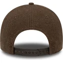 brun-bojd-skarm-snapback-keps-9forty-melton-wool-detroit-tigers-mlb-fran-new-era