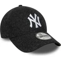 new-era-new-york-yankees-mlb-9forty-melton-wool-svart-bojd-skarm-snapback-keps