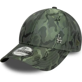Justerbar kurvskärm camouflagemössa 9FORTY Flawless Pin Los Angeles Dodgers MLB från New Era