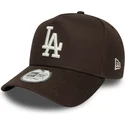 los-angeles-dodgers-mlb-new-era-9forty-e-frame-side-patch-brun-snapback-bojd-keps