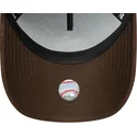 gron-och-brun-bojd-snapback-keps-9forty-e-frame-suede-visor-los-angeles-dodgers-mlb-fran-new-era