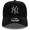 justerbar-svart-bojd-keps-9forty-e-frame-cord-new-york-yankees-mlb-fran-new-era