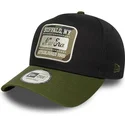 svart-och-gron-bojd-skarm-snapback-keps-9forty-e-frame-camo-patch-fran-new-era