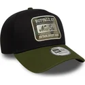 svart-och-gron-bojd-skarm-snapback-keps-9forty-e-frame-camo-patch-fran-new-era