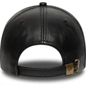 svart-justerbar-kurvad-keps-9forty-e-frame-img-leather-fran-new-york-yankees-mlb-av-new-era