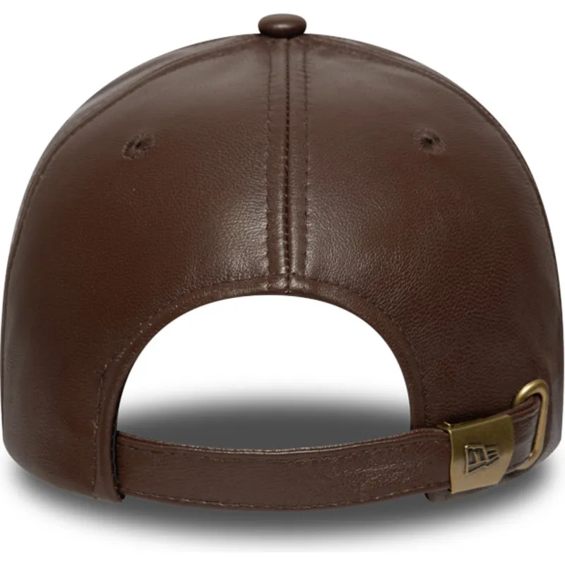 brun-bojd-justerbar-keps-9forty-e-frame-img-leather-fran-new-york-yankees-mlb-av-new-era