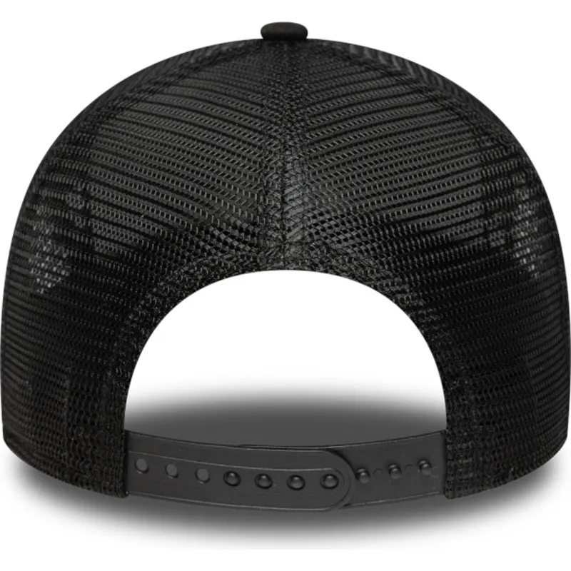 svart-trucker-keps-med-gron-logotyp-a-frame-league-essential-fran-new-york-yankees-mlb-av-new-era