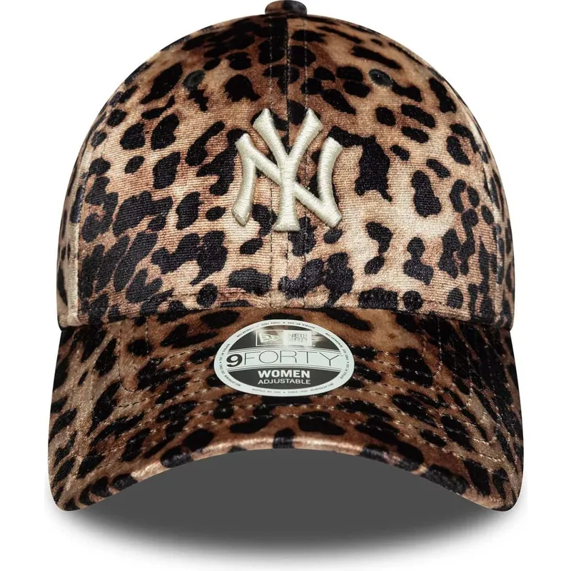 bojd-keps-leopard-justerbar-for-dam-9forty-leo-velour-fran-new-york-yankees-mlb-av-new-era