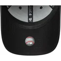 new-york-yankees-mlb-9forty-satin-bow-back-svart-justerbar-kurvkeps-for-kvinnor-med-svart-logotyp-fran-new-era