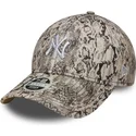 new-era-new-york-yankees-mlb-9forty-snake-justerbar-gra-bojd-keps-for-dam