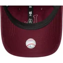 justerbar-vinrod-bojd-keps-for-kvinnor-med-beige-logotyp-9twenty-boucle-los-angeles-dodgers-mlb-fran-new-era