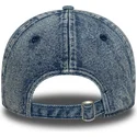 justerbar-bla-bojd-keps-for-kvinnor-9twenty-denim-los-angeles-dodgers-mlb-fran-new-era