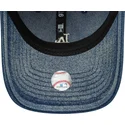 justerbar-bla-bojd-keps-for-kvinnor-9twenty-denim-los-angeles-dodgers-mlb-fran-new-era