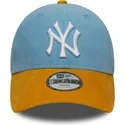 justerbar-bla-och-brun-bojd-keps-for-barn-9forty-cord-new-york-yankees-mlb-fran-new-era
