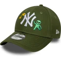 new-york-yankees-mlb-9forty-space-icon-gron-justerbar-bojd-keps-for-barn-fran-new-era