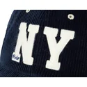 marinbla-justerbar-keps-med-bojd-skarm-och-ny-marke-i-akta-manchestertyg-fran-polo-ralph-lauren