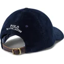 justerbar-morkbla-keps-med-bojd-skarm-classic-sport-corduroy-fran-polo-ralph-lauren