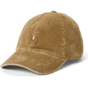 justerbar-ljusbrun-kurvad-keps-classic-sport-corduroy-fran-polo-ralph-lauren