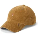 brun-justerbar-bojd-keps-classic-sport-duck-manchestertyg-fran-polo-ralph-lauren