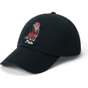svart-justerbar-bojd-keps-classic-sport-dog-fran-polo-ralph-lauren