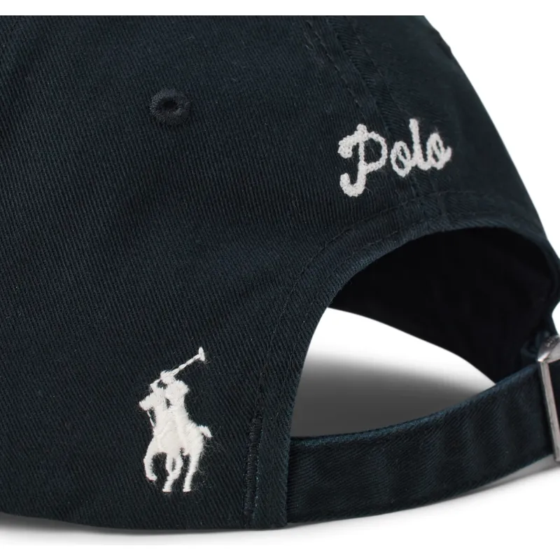 svart-bojd-justerbar-keps-classic-sport-dog-fran-polo-ralph-lauren
