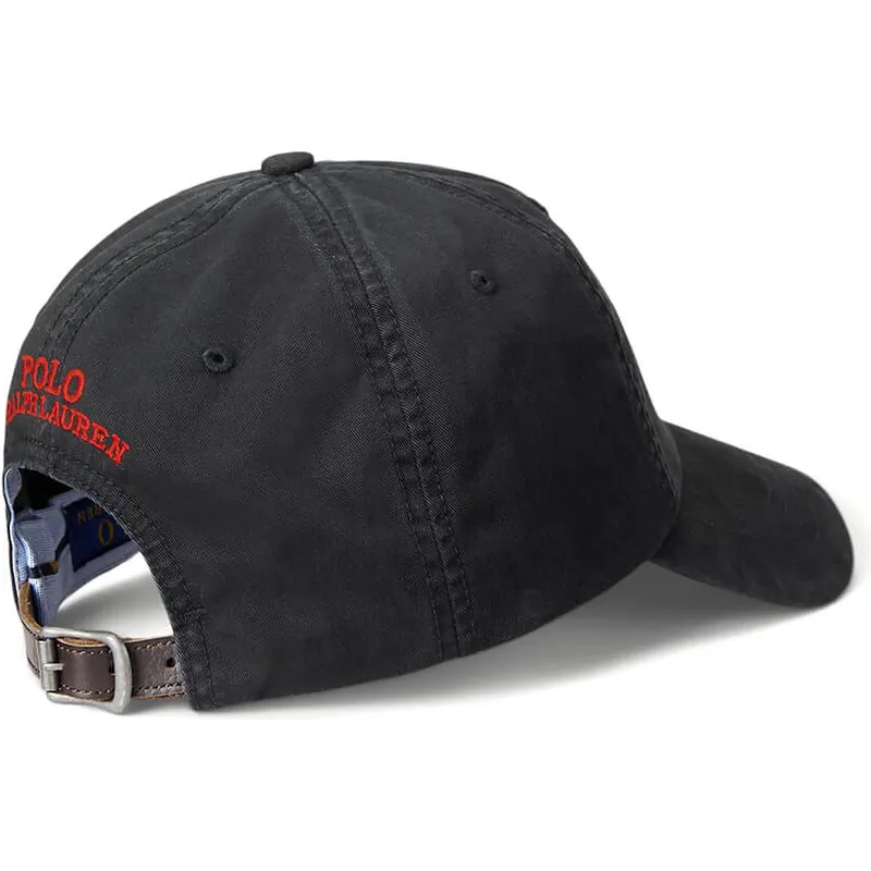 svart-bojd-justerbar-keps-classic-sport-stretch-cotton-twill-fran-polo-ralph-lauren