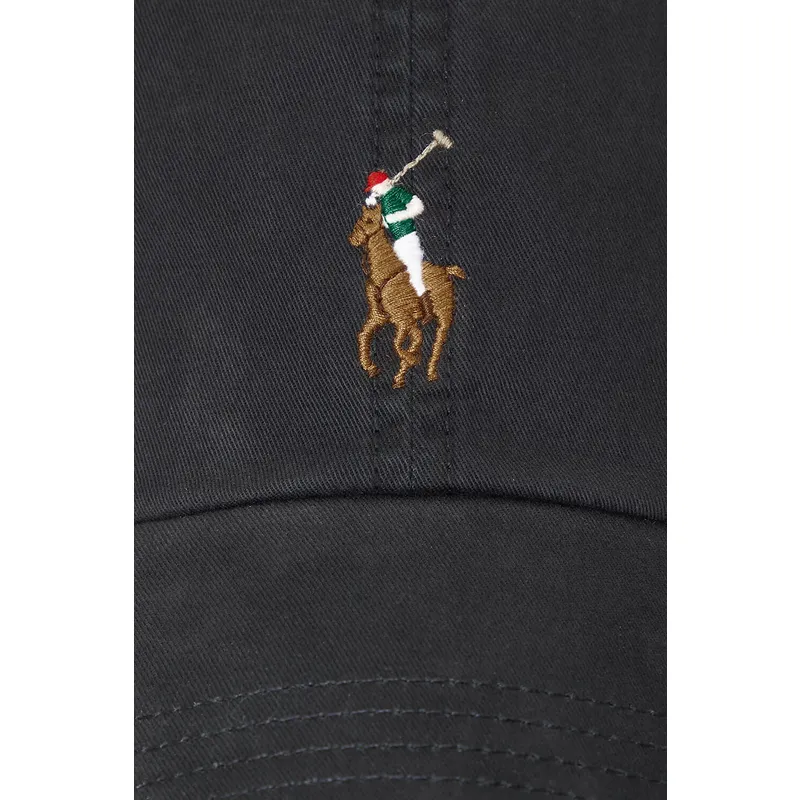 svart-bojd-justerbar-keps-classic-sport-stretch-cotton-twill-fran-polo-ralph-lauren