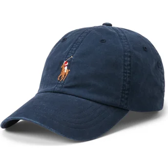 Marinblå justerbar keps Classic Sport Stretch Cotton Twill från Polo Ralph Lauren