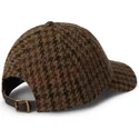 brun-justerbar-kurvad-keps-checked-wool-tweed-fran-polo-ralph-lauren