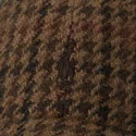 brun-justerbar-kurvad-keps-checked-wool-tweed-fran-polo-ralph-lauren