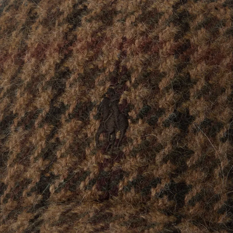 brun-justerbar-kurvad-keps-checked-wool-tweed-fran-polo-ralph-lauren