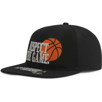 Svart platt snapback-keps Respect The Game Slogan av AND1