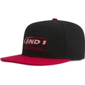and1-svart-och-rod-platt-keps-snapback-med-graffiti-logga