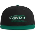 svart-och-gron-platt-keps-snapback-graffiti-logo-av-and1