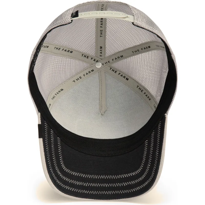 truckerkeps-gra-varg-maverick-howling-in-harmony-core-canvas-the-farm-fran-goorin-bros