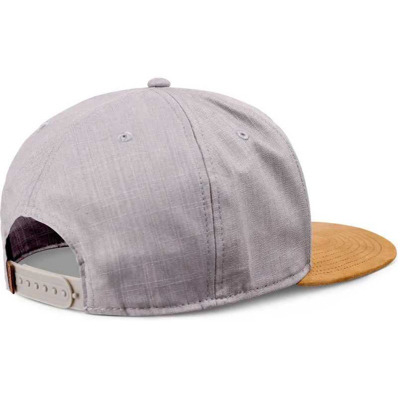 gra-och-brun-platt-keps-snapback-linen-2015-fran-djinns