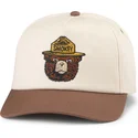 gorra-brun-snapback-smokey-bear-roscoe-fran-american-needle