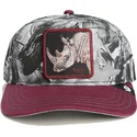 rod-kurvad-snapback-keps-med-noshorning-tuff-camo-desaturated-camo-the-farm-fran-goorin-bros