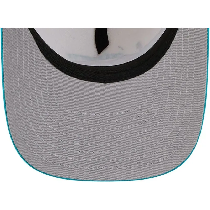 beige-och-bla-bojd-keps-snapback-9fifty-a-frame-precurved-hardwood-classics-fran-charlotte-hornets-nba-av-new-era