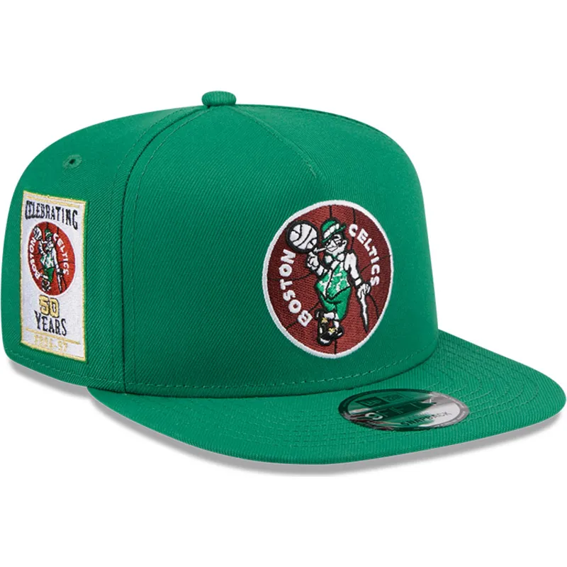 gron-platt-snapback-keps-9fifty-a-frame-hardwood-classics-fran-boston-celtics-nba-av-new-era
