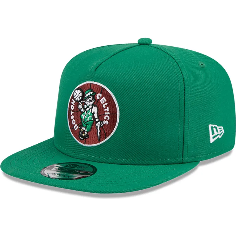 gron-platt-snapback-keps-9fifty-a-frame-hardwood-classics-fran-boston-celtics-nba-av-new-era