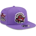 platt-violett-snapback-keps-9fifty-a-frame-hardwood-classics-fran-toronto-raptors-nba-av-new-era