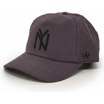 Böjd violett keps snapback New York Cubans Printed Cord från American Needle