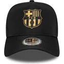 svart-fc-barcelona-laliga-a-frame-gold-truckerkeps-fran-new-era