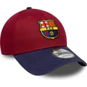 rod-och-bla-bojd-justerbar-keps-fc-barcelona-laliga-9forty-contrast-fran-new-era