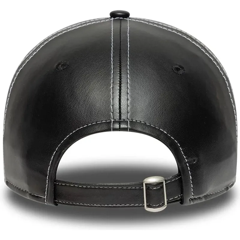 svart-justerbar-kurvkeps-for-kvinnor-fc-barcelona-laliga-9twenty-pu-lader-fran-new-era